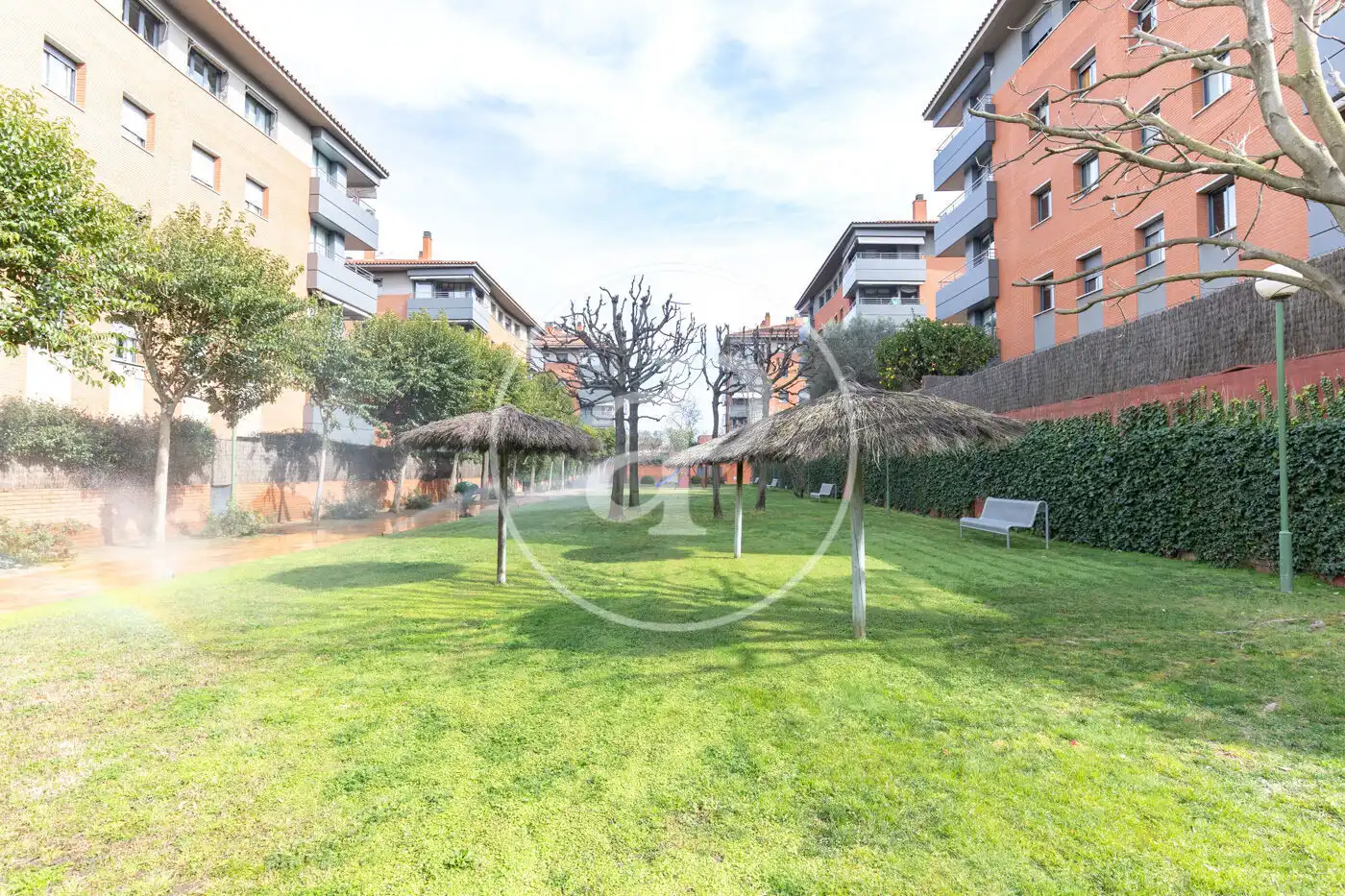 Garden of Flat for sale in Sant Cugat del Vallès  with Air Conditioner, Heating and Terrace