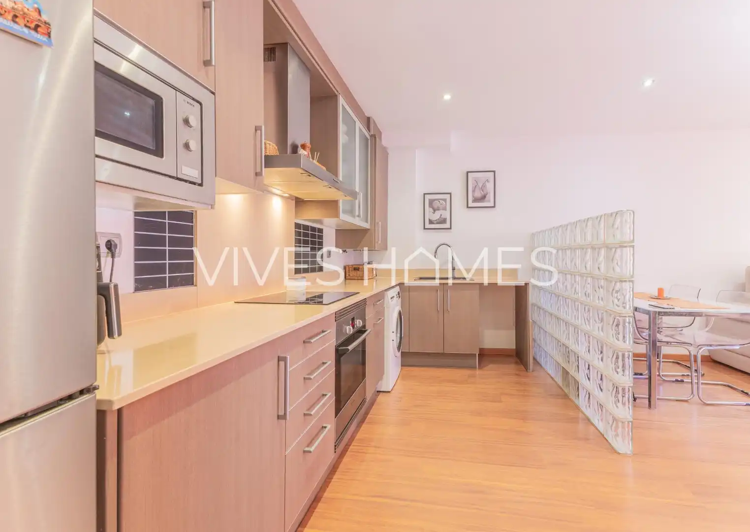 Küche von Wohnung zum Verkauf in Arenys de Mar mit Heizung, Terrasse und Möbliert