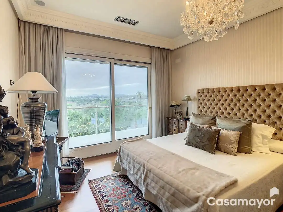Habitación de Casa o chalet en venta en Mutxamel con Aire acondicionado, Calefacción y Jardín privado