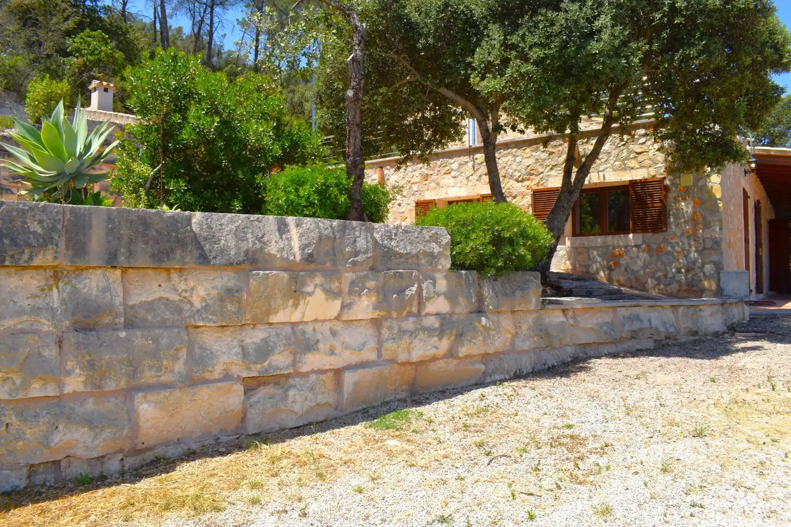 Exterior view of Country homes for rent in Sineu  with Air Conditioner, Private garden and Terrace