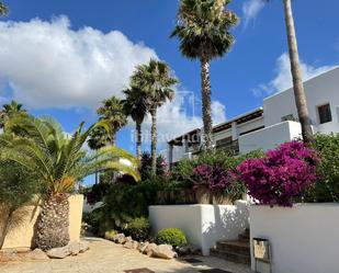 Exterior view of Flat to rent in Sant Josep de sa Talaia  with Air Conditioner, Private garden and Terrace