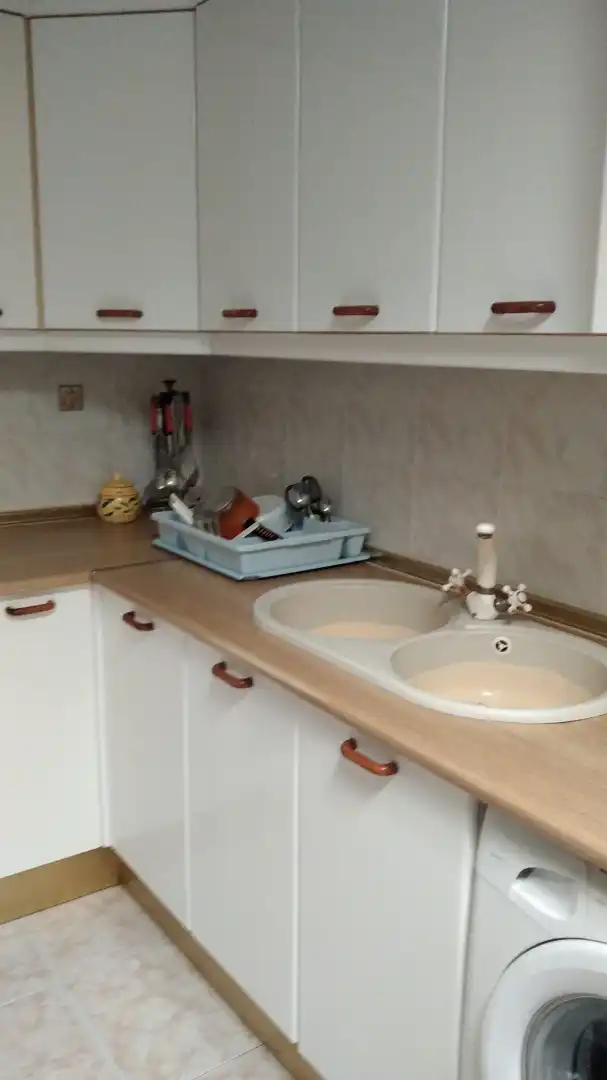 Cuina de Casa o xalet en venda en Puertollano amb Terrassa, Moblat i Forn