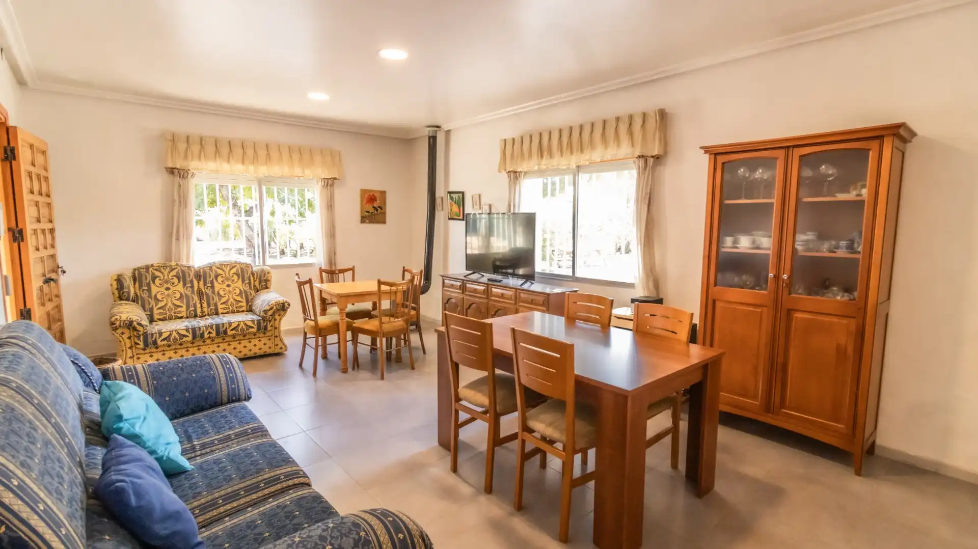 Comedor de Casa o chalet en venta en Elche / Elx con Aire acondicionado, Trastero y Amueblado