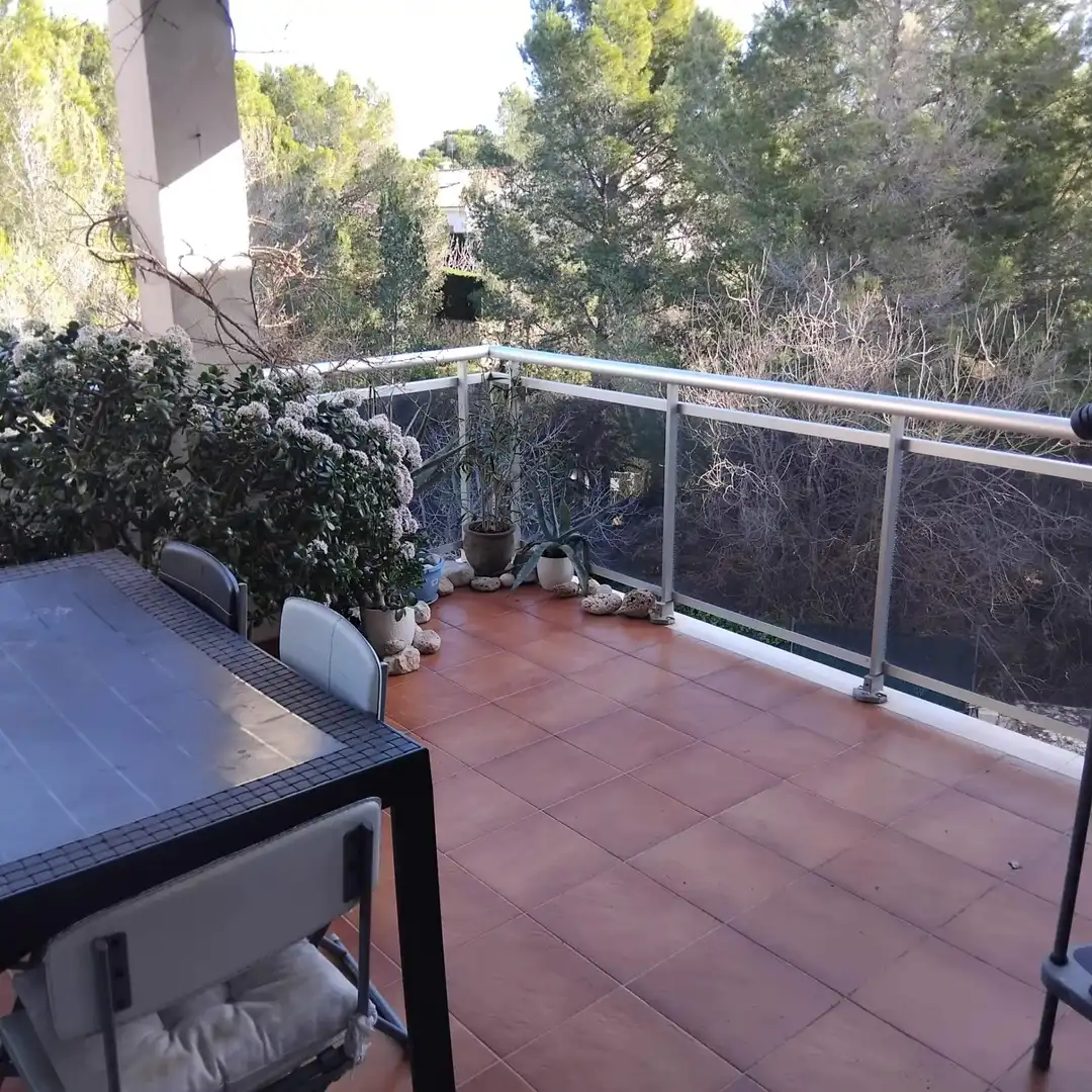 Terraza de Ático en venta en L'Ametlla de Mar  con Jardín privado, Terraza y Amueblado