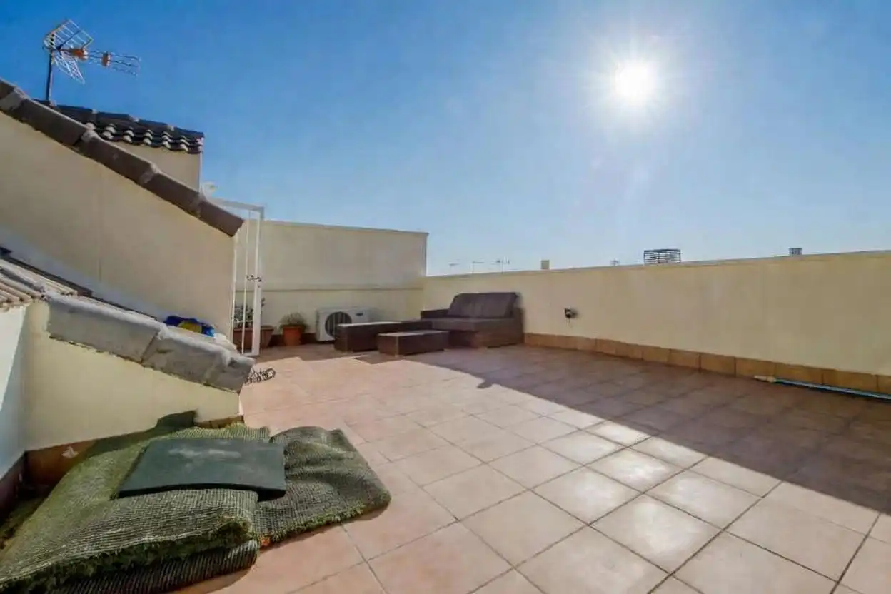 Terraza de Casa adosada en venta en Alcobendas con Aire acondicionado, Calefacción y Jardín privado