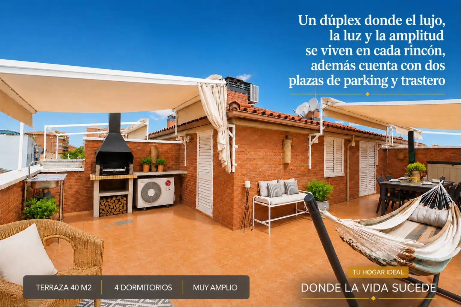 Terrace of Duplexes for sale in Sabadell  with Air Conditioner, Heating and Terrace