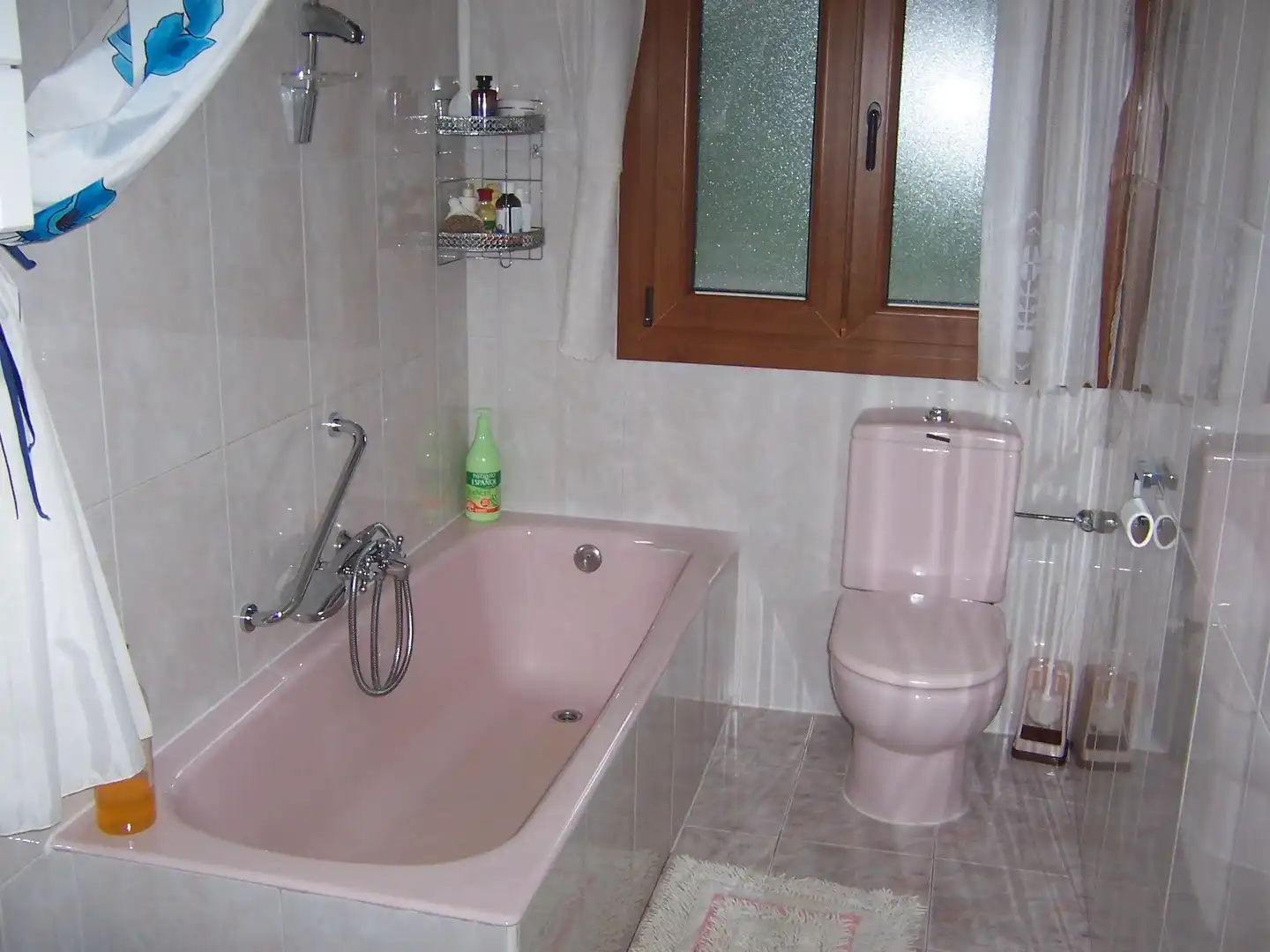 Bany de Casa o xalet en venda en Luena  amb Jardí privat, Terrassa i Moblat