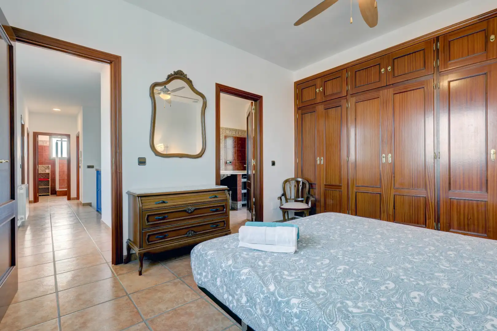 Bedroom of Country homes for sale in Ronda  with Private garden, Terrace and Swimming Pool