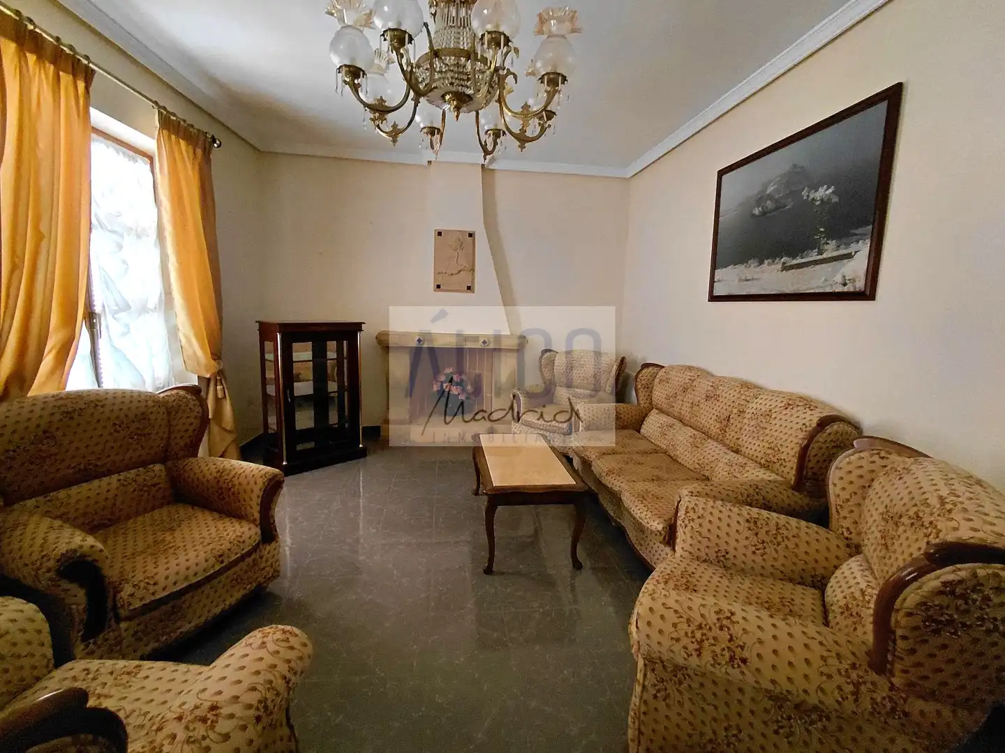 Sala d'estar de Casa o xalet en venda en Cózar amb Calefacció i Terrassa
