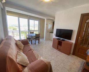 Sala d'estar de Apartament de lloguer en Castell-Platja d'Aro amb Aire condicionat, Terrassa i Balcó