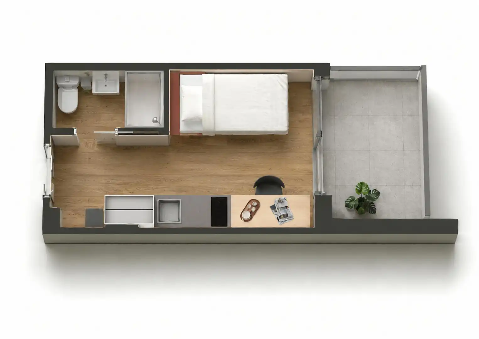 Habitación de Piso de alquiler en Barcelona con Aire acondicionado y Calefacción