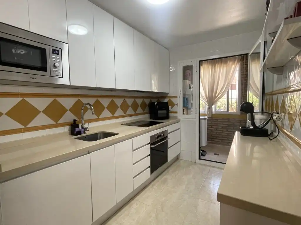 Cocina de Dúplex en venta en Vera con Aire acondicionado, Jardín privado y Terraza