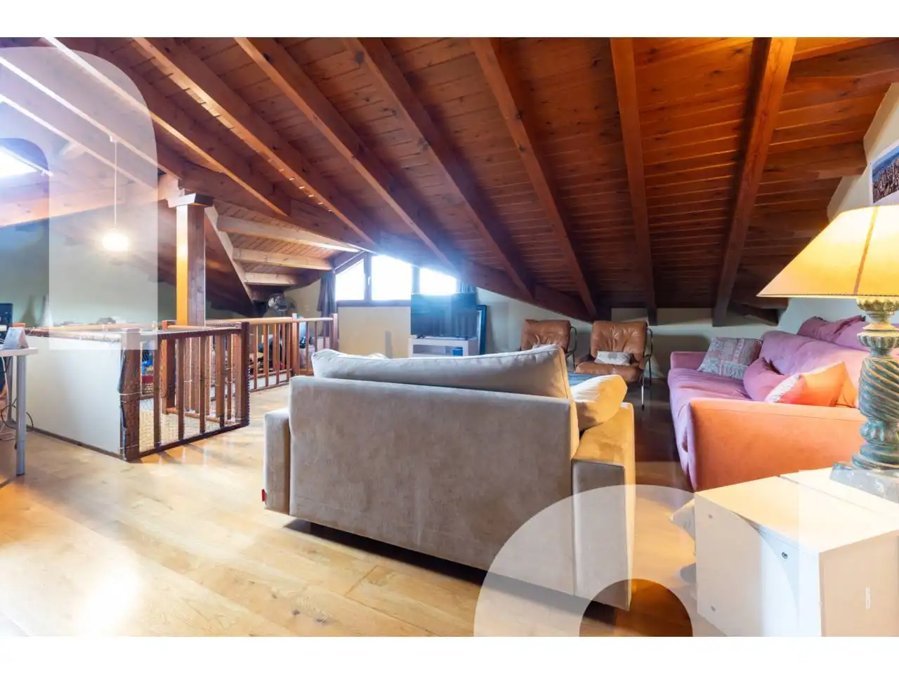 Sala de estar de Casa o chalet de alquiler en Santa Eulàlia de Ronçana con Calefacción, Jardín privado y Terraza