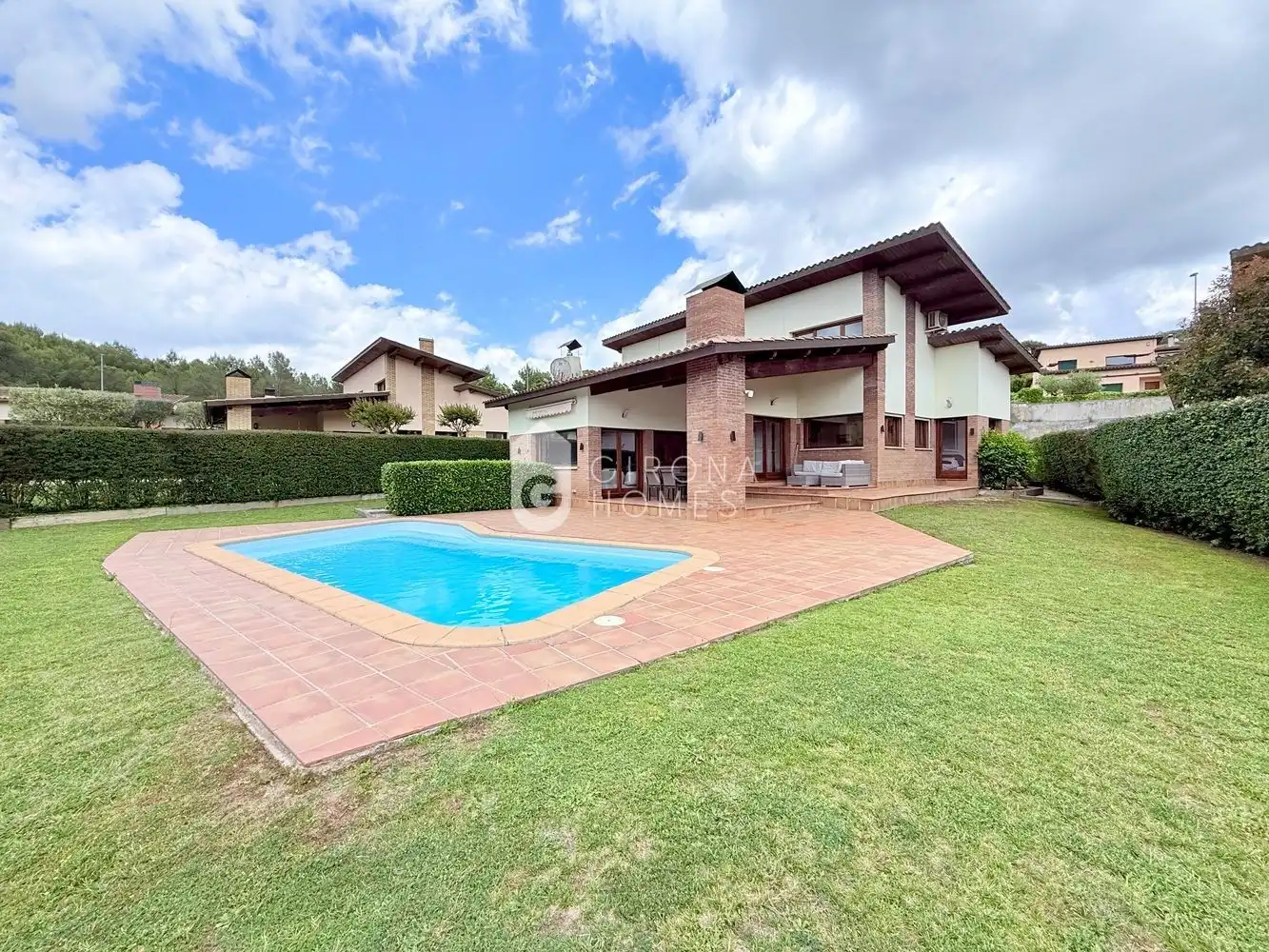Garten von Haus oder Chalet zum Verkauf in Sant Julià de Ramis mit Klimaanlage, Heizung und Privatgarten