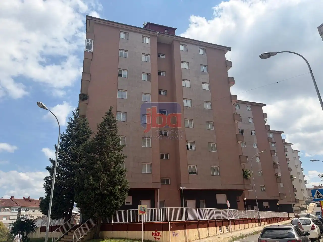 Exterior view of Flat for rent in Ourense Capital   with Heating, Storage room and Furnished