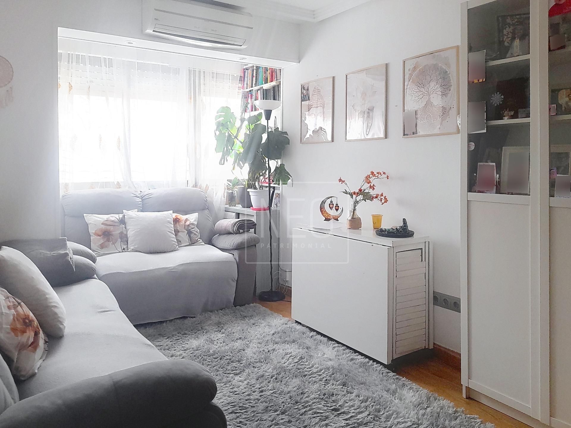 Sala de estar de Piso en venta en  Madrid Capital con Aire acondicionado, Calefacción y Terraza