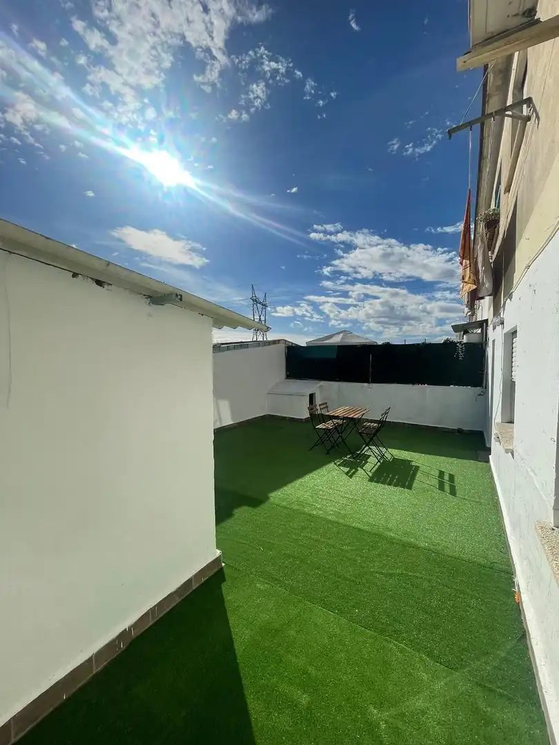 Terrace of Flat for sale in Cuarte de Huerva  with Furnished