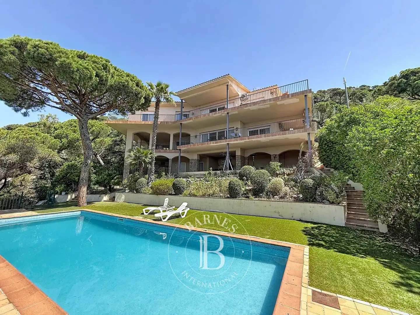 Jardí de Casa o xalet en venda en Cabrils amb Aire condicionat, Calefacció i Jardí privat