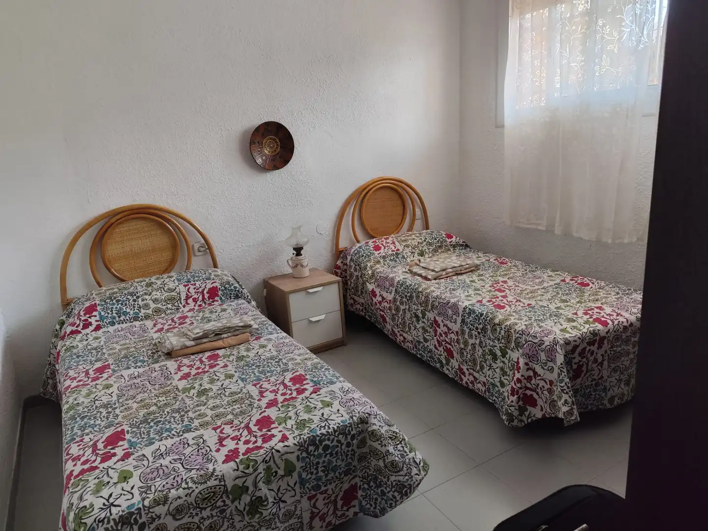 Bedroom of Flat for rent in Calonge i Sant Antoni  with Air Conditioner, Heating and Furnished