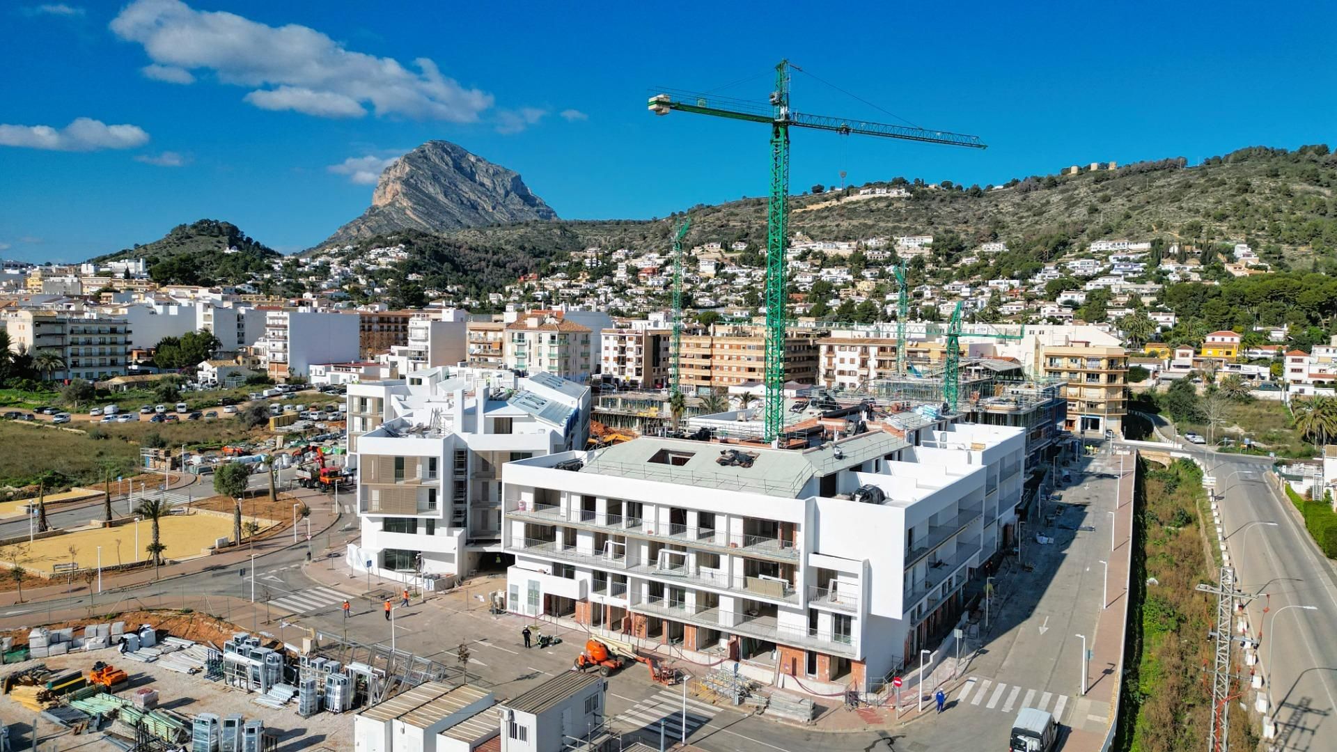 Vista exterior de Àtic en venda en Jávea / Xàbia amb Aire condicionat, Calefacció i Jardí privat