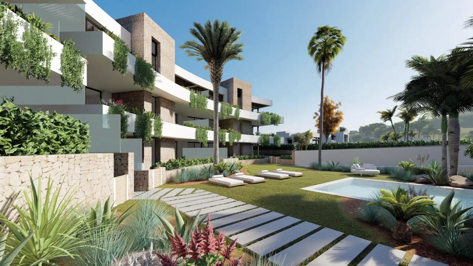 Jardín de Apartamento en venta en Cartagena con Aire acondicionado, Terraza y Balcón