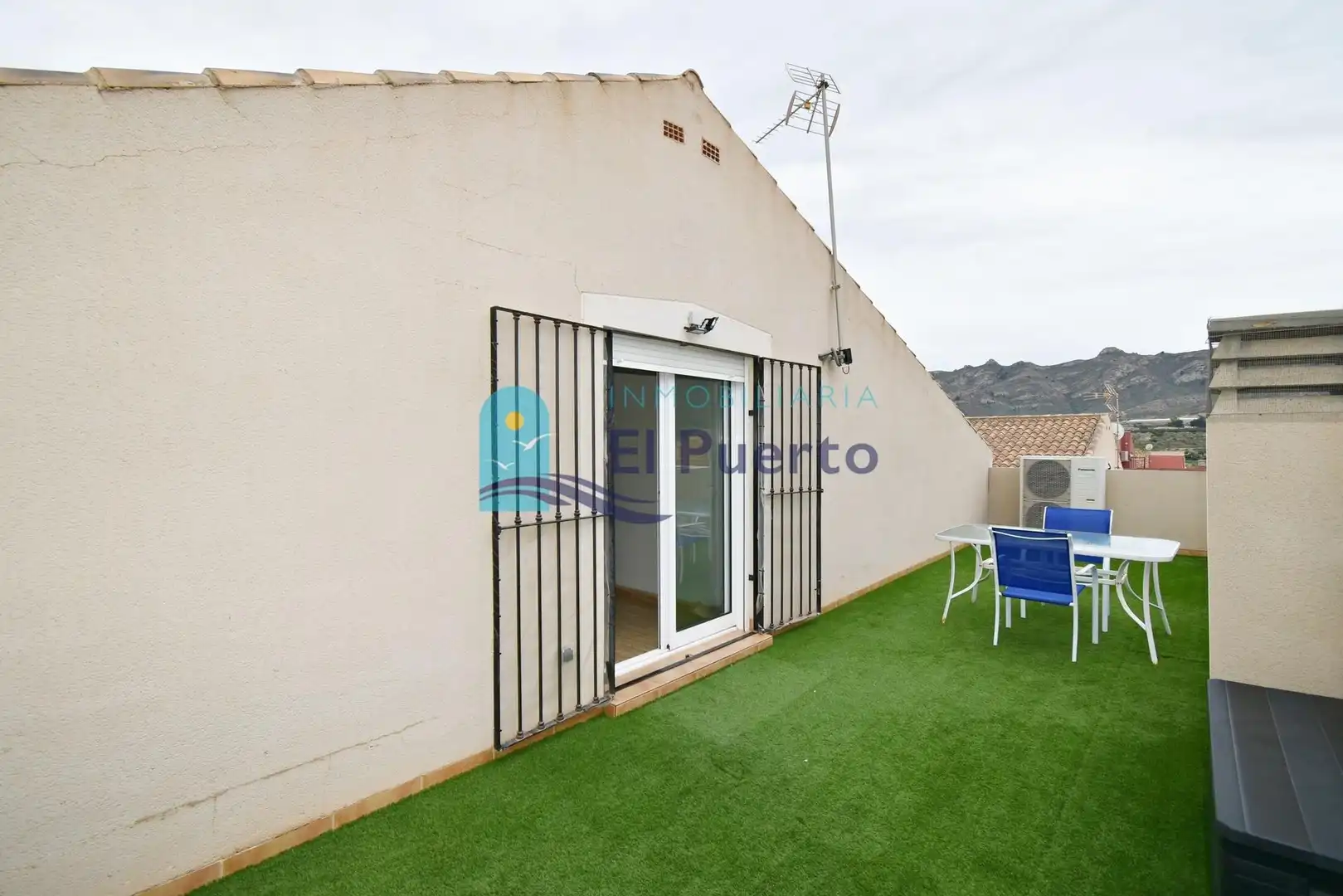 Terraza de Dúplex en venta en Mazarrón con Aire acondicionado, Calefacción y Jardín privado
