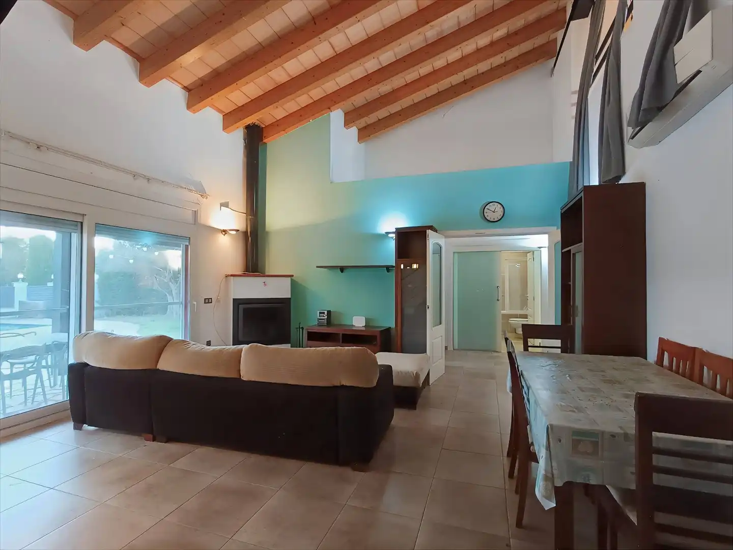 Living room of Houses for sale in Torroella de Fluvià  with Air Conditioner, Heating and Private garden