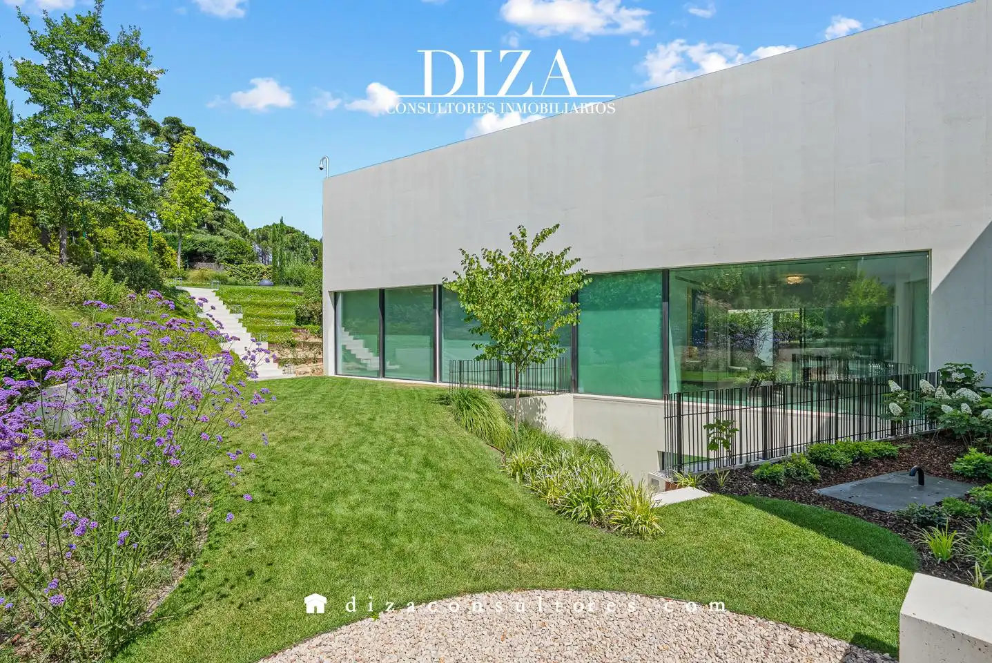 Jardín de Casa o chalet en venta en Pozuelo de Alarcón con Aire acondicionado, Calefacción y Jardín privado