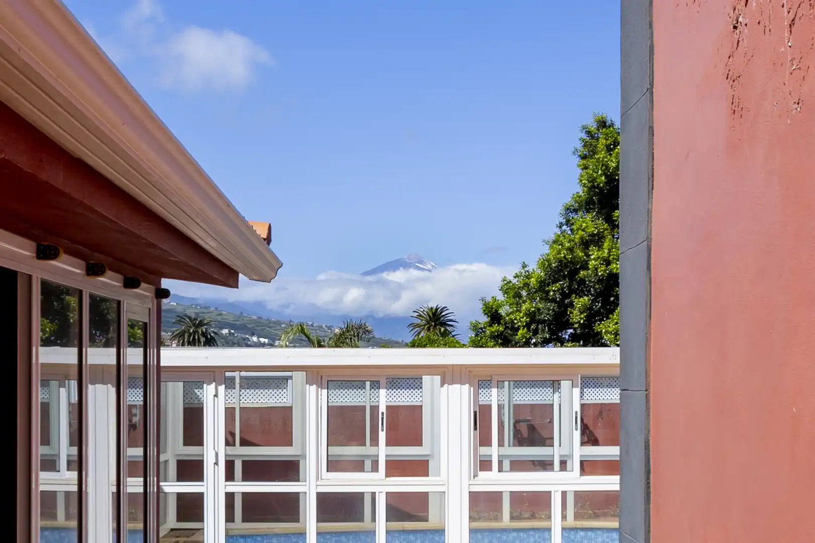 Vista exterior de Casa o chalet en venta en Tacoronte con Jardín privado, Terraza y Piscina
