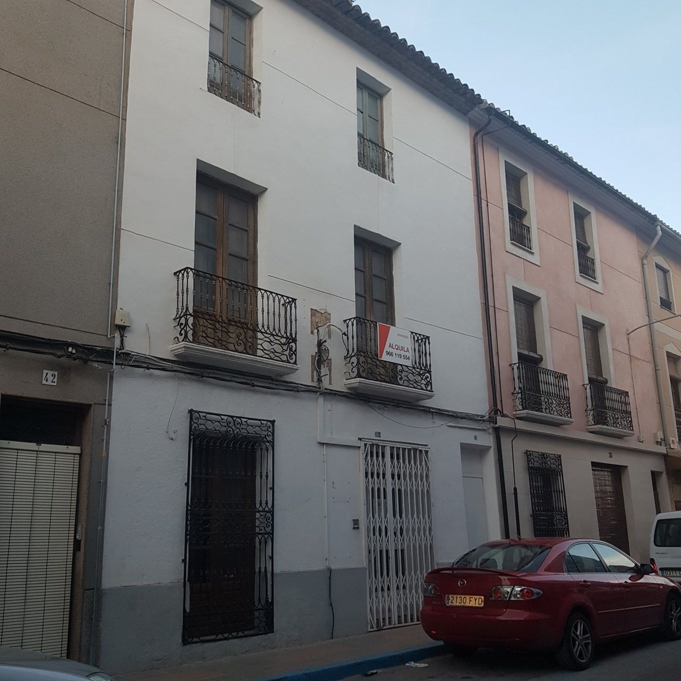Vista exterior de Oficina de lloguer en Villena