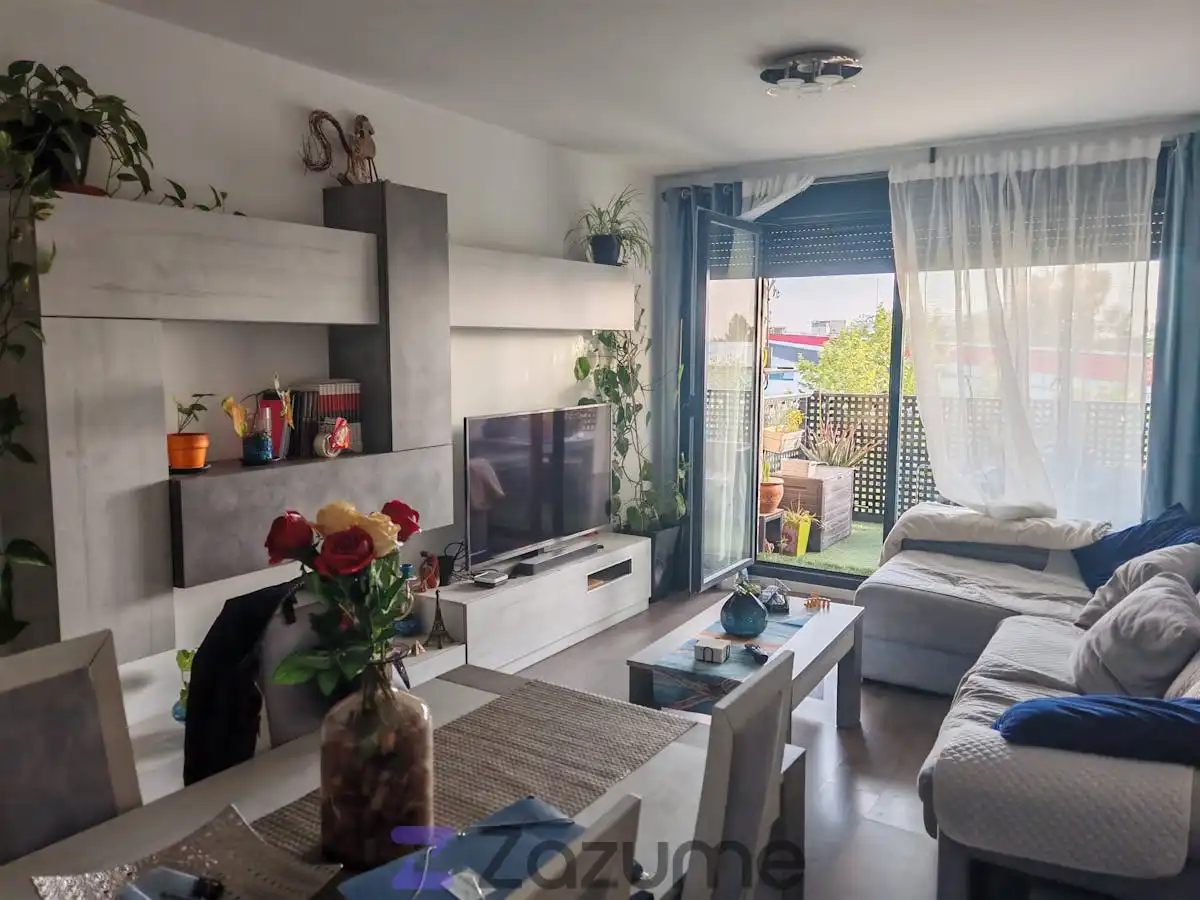 Sala de estar de Piso de alquiler en Fuenlabrada con Aire acondicionado, Calefacción y Terraza