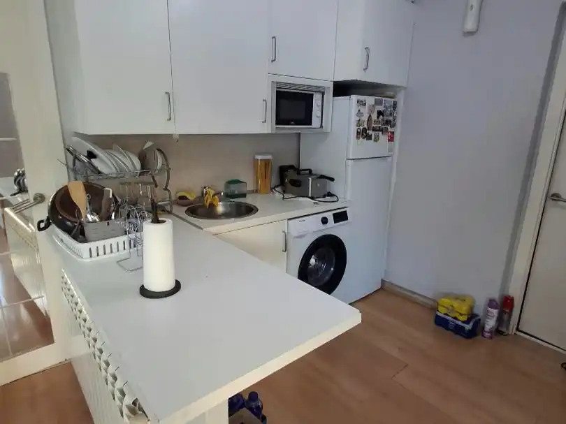 Cocina de Piso de alquiler en Getafe con Calefacción, Jardín privado y Parquet