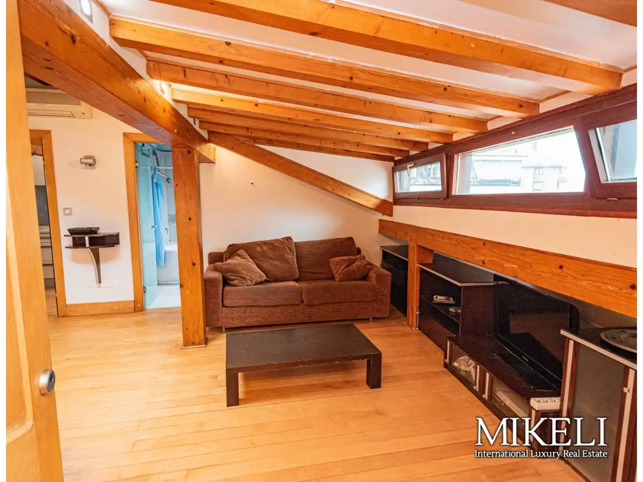 Sala d'estar de Àtic en venda en Santander amb Aire condicionat i Parquet