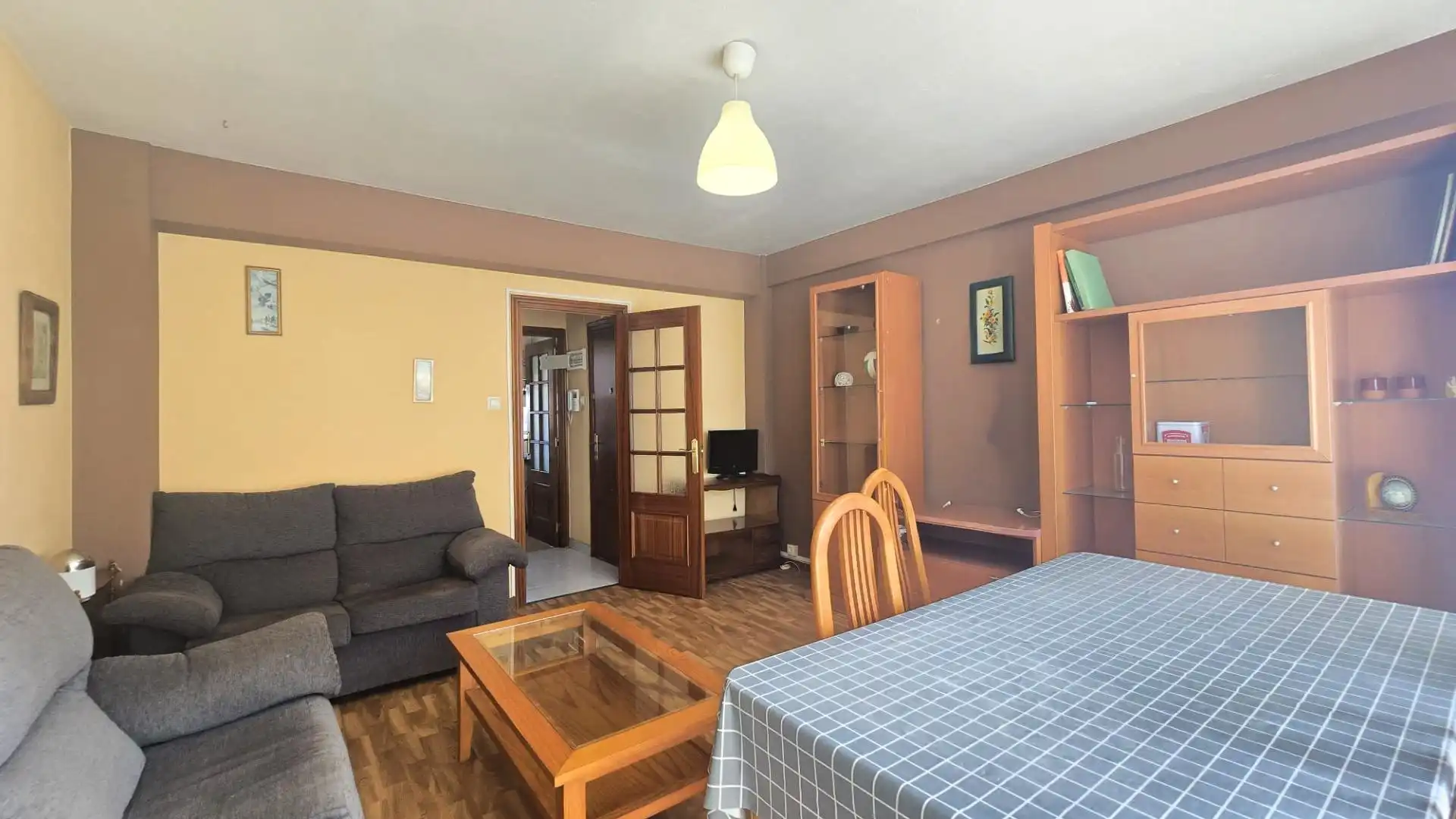 Sala de estar de Piso en venta en A Coruña Capital  con Calefacción