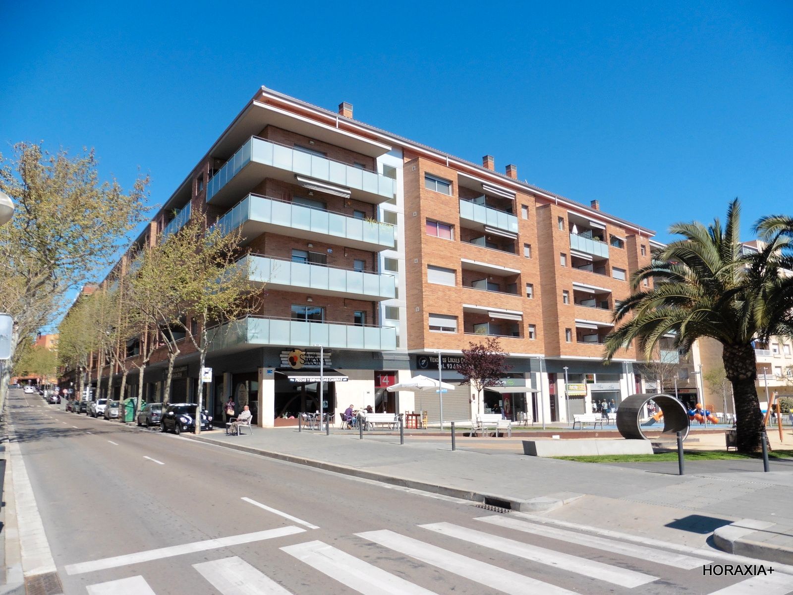 Exterior view of Flat to rent in Castelldefels  with Air Conditioner, Heating and Parquet flooring