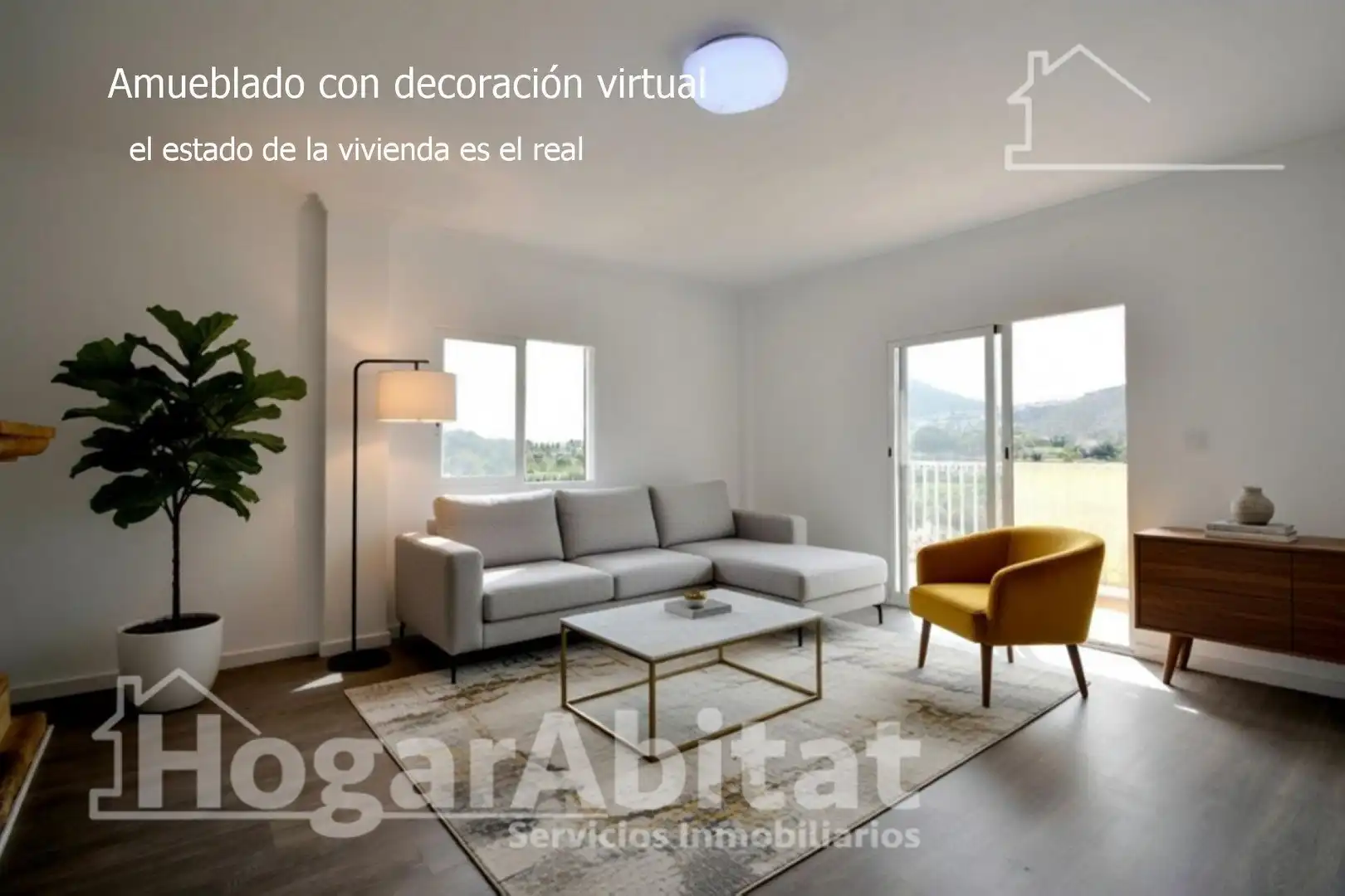 Living room of Attic for sale in Dénia  with Heating, Private garden and Terrace