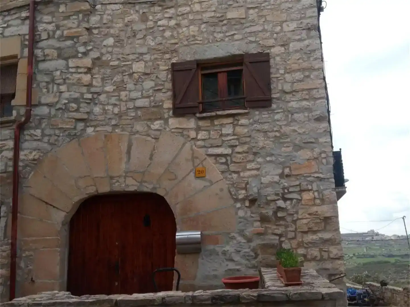Vista exterior de Finca rústica en venda en Granyanella amb Aire condicionat i Balcó