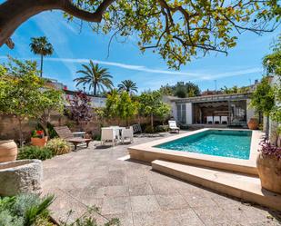 Jardí de Casa adosada en venda en  Palma de Mallorca amb Aire condicionat, Piscina i Moblat