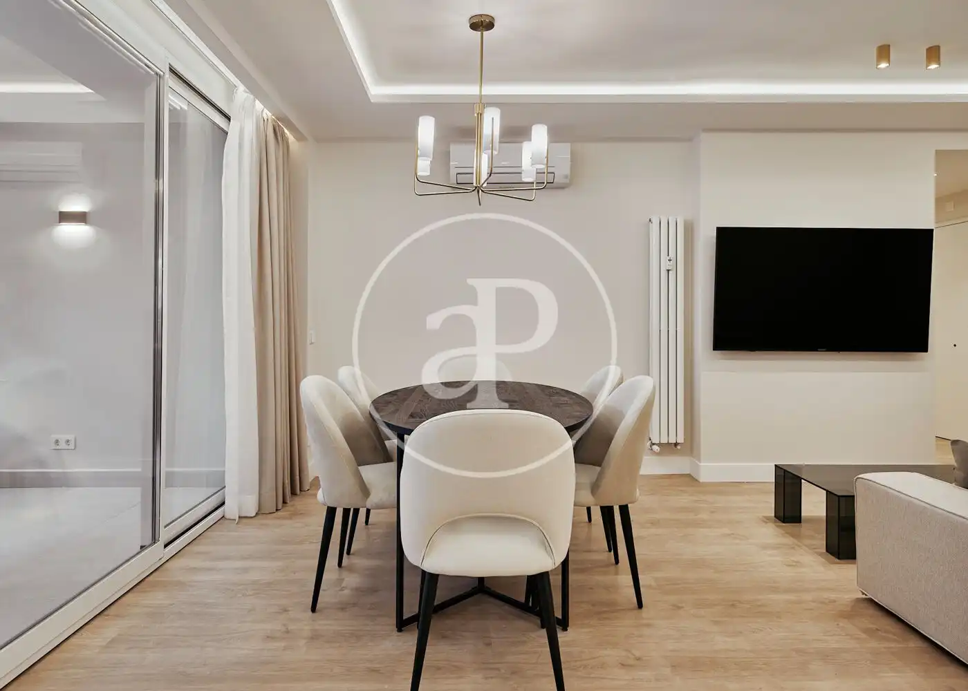 Dining room of Flat for sale in Madrid  with Air Conditioner, Heating and Terrace