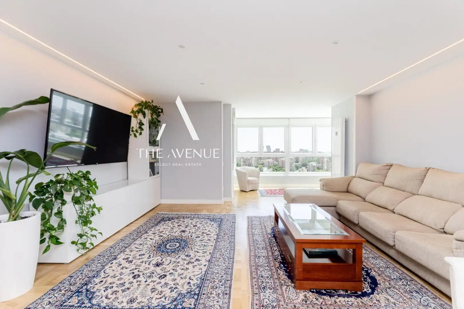 Sala de estar de Piso en venta en Madrid con Aire acondicionado, Calefacción y Jardín privado