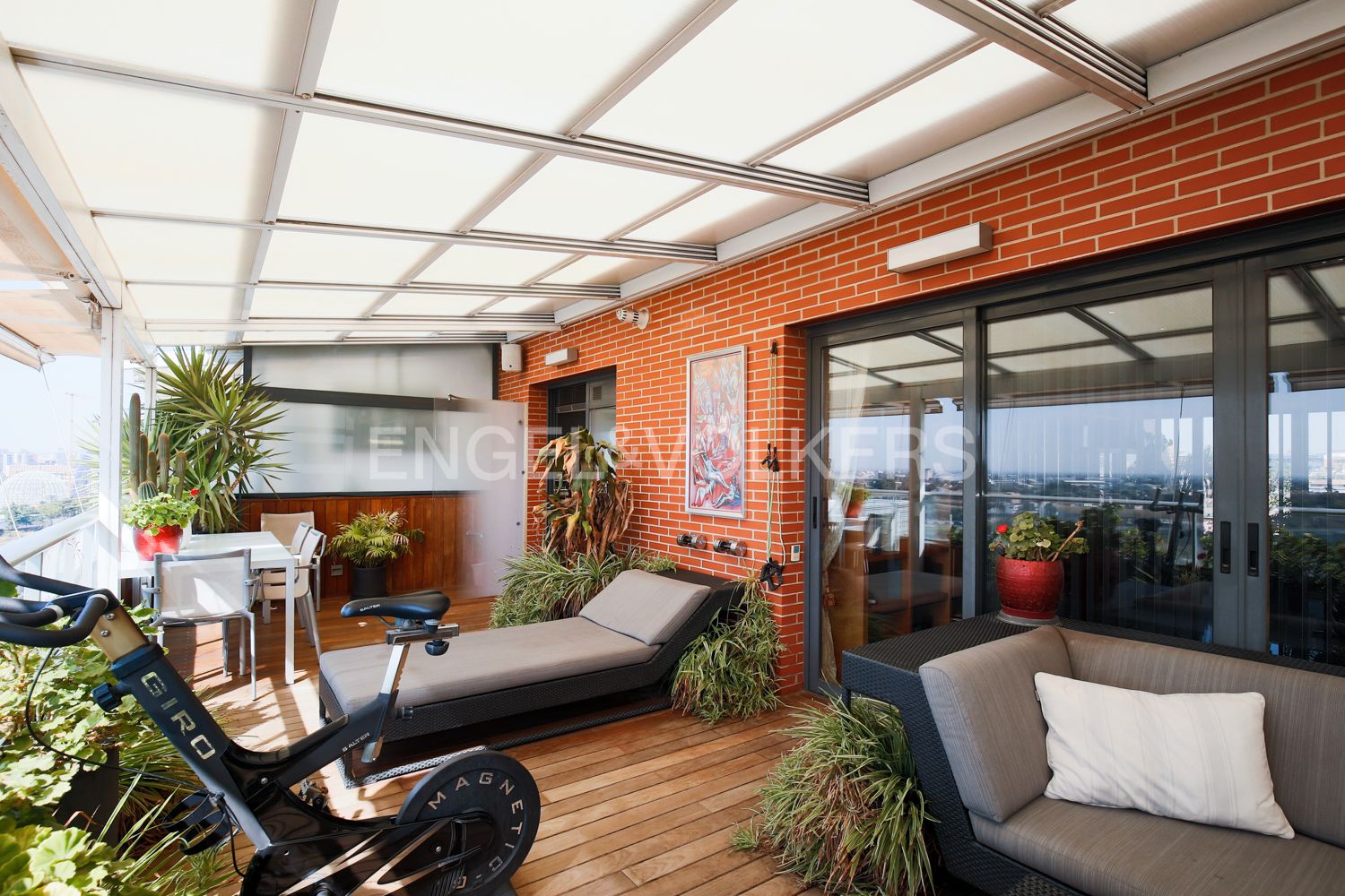 Terrassa de Àtic en venda en  Valencia Capital amb Aire condicionat, Calefacció i Terrassa