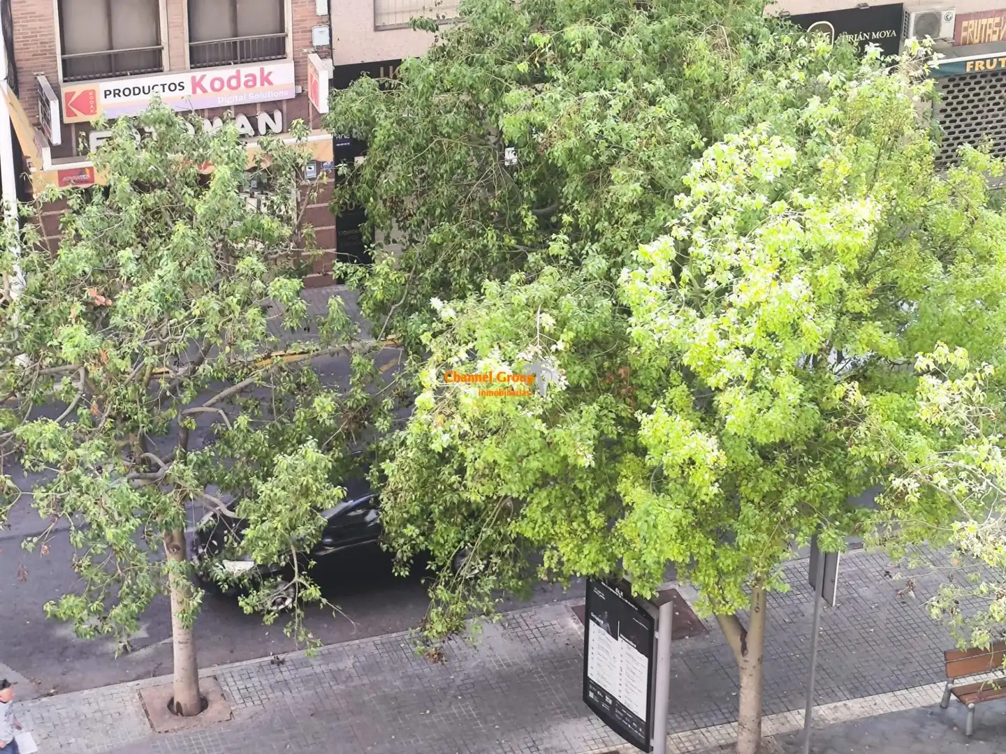 Vista exterior de Pis de lloguer en Elche / Elx amb Aire condicionat, Moblat i Balcó
