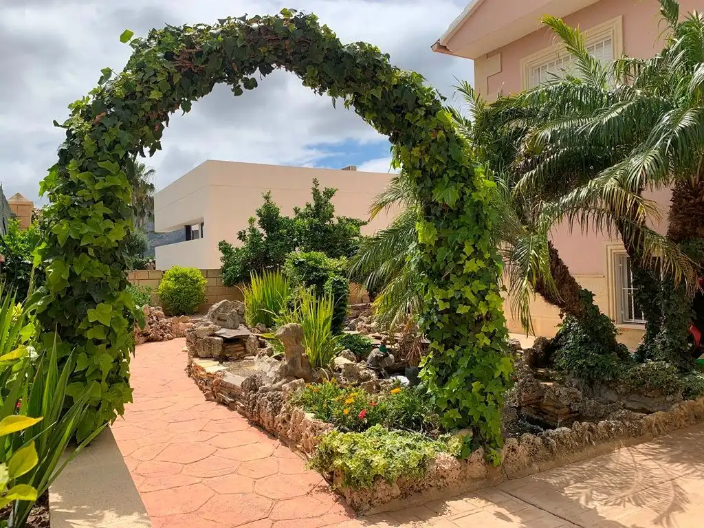 Terraza de Casa o chalet en venta en L'Alfàs del Pi con Aire acondicionado, Calefacción y Jardín privado