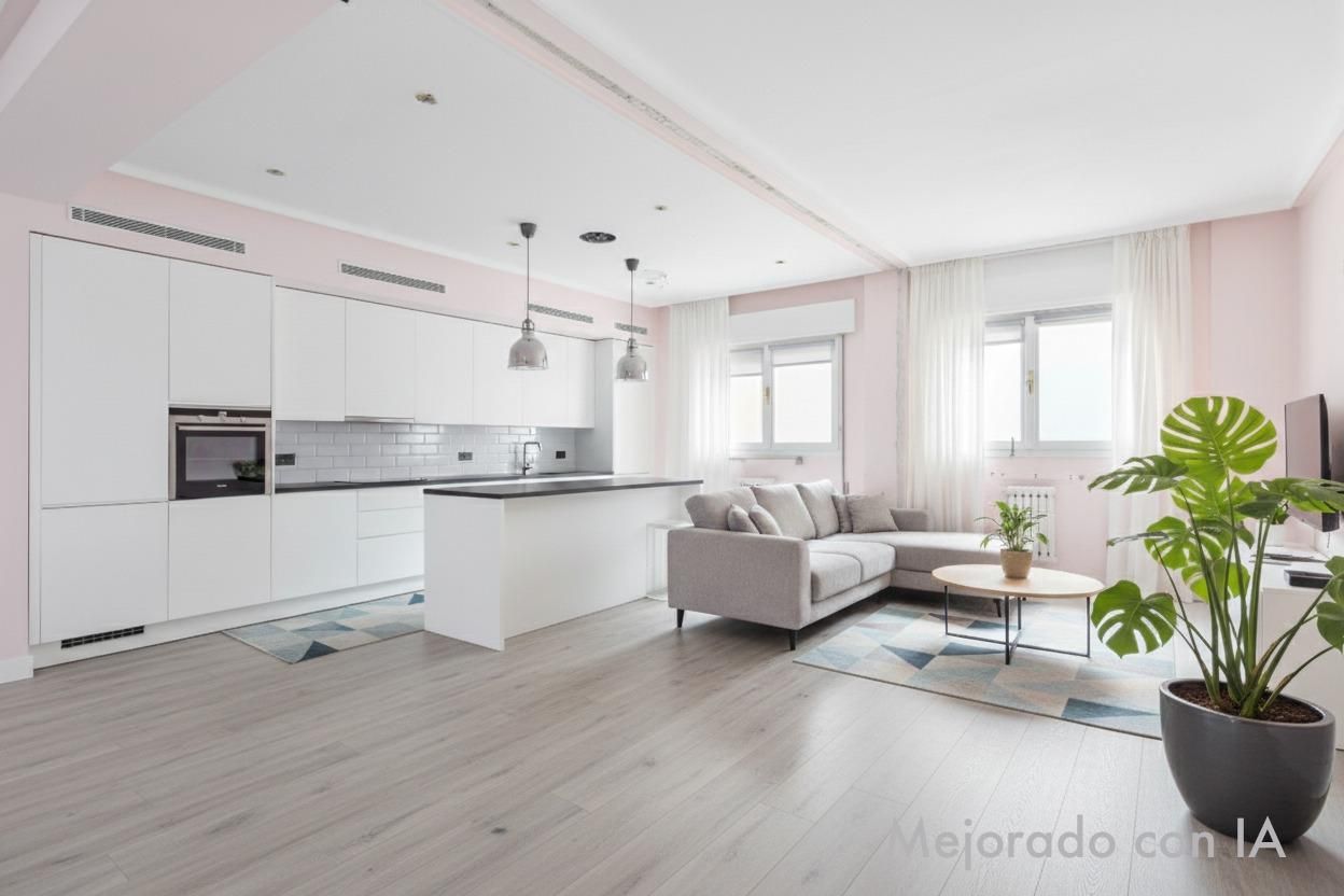 Sala d'estar de Pis en venda en Oviedo 