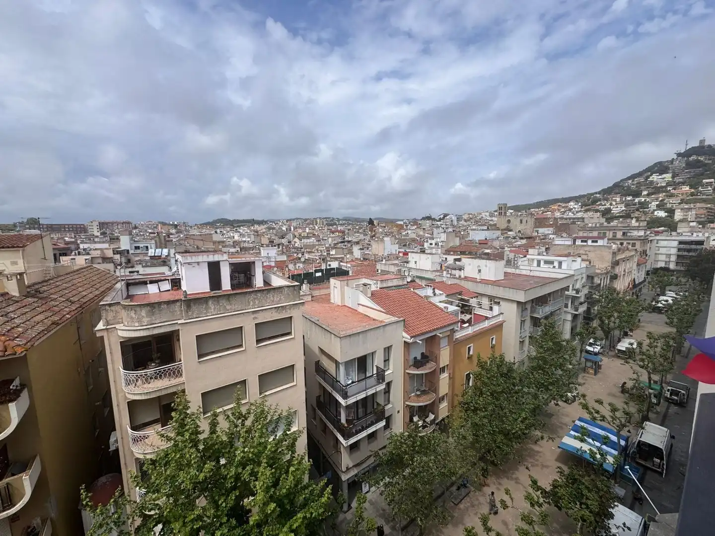 Vista exterior de Piso en venta en Blanes con Aire acondicionado, Calefacción y Balcón
