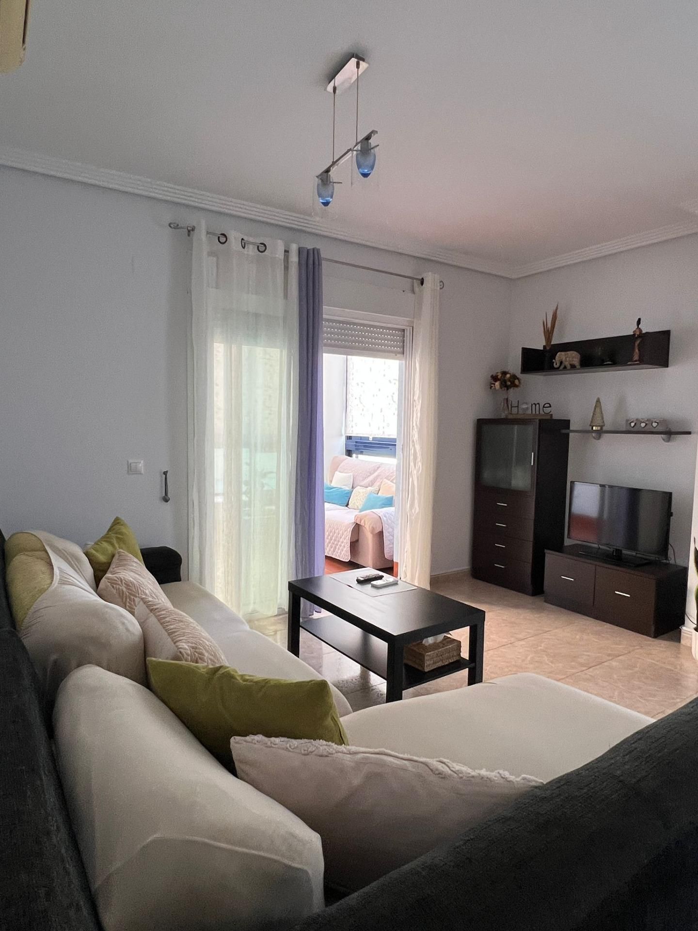 Bedroom of Flat to rent in Villajoyosa / La Vila Joiosa  with Private garden, Terrace and Community pool