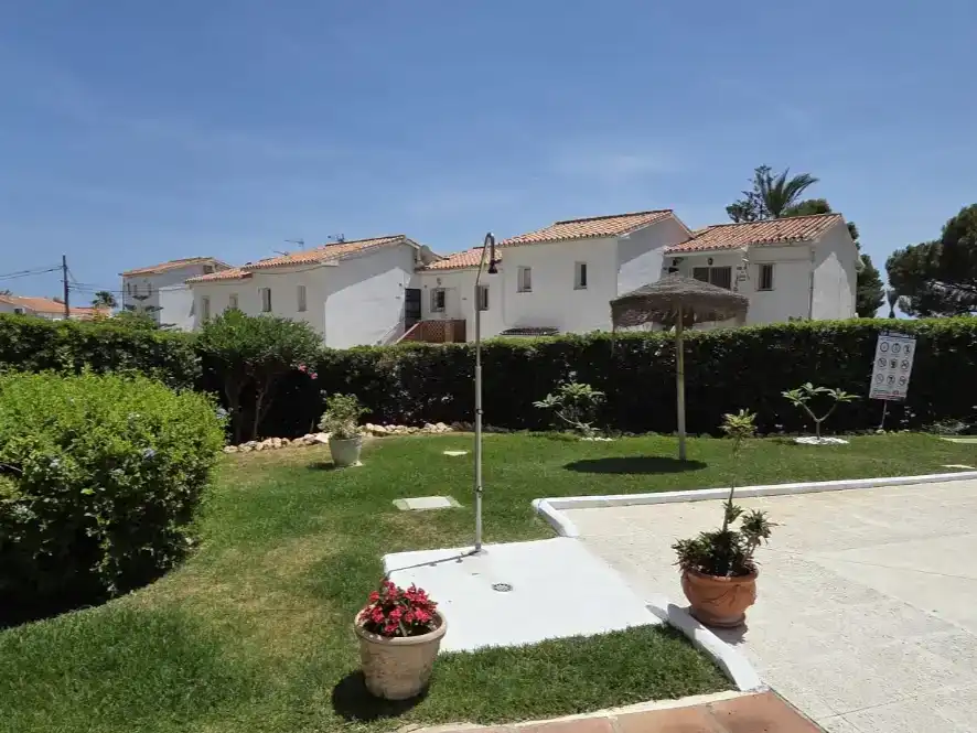 Garten von Wohnungen zum Verkauf in Mijas mit Klimaanlage, Schwimmbad und Balkon
