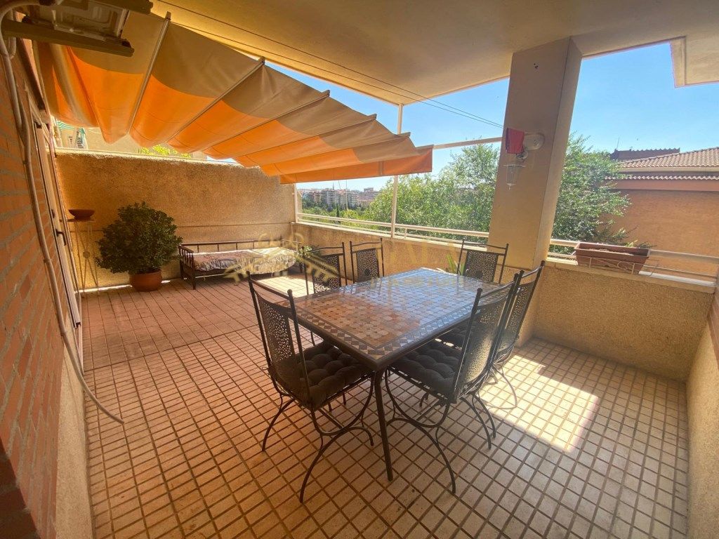 Terrace of Apartment to rent in Cáceres Capital  with Air Conditioner and Terrace