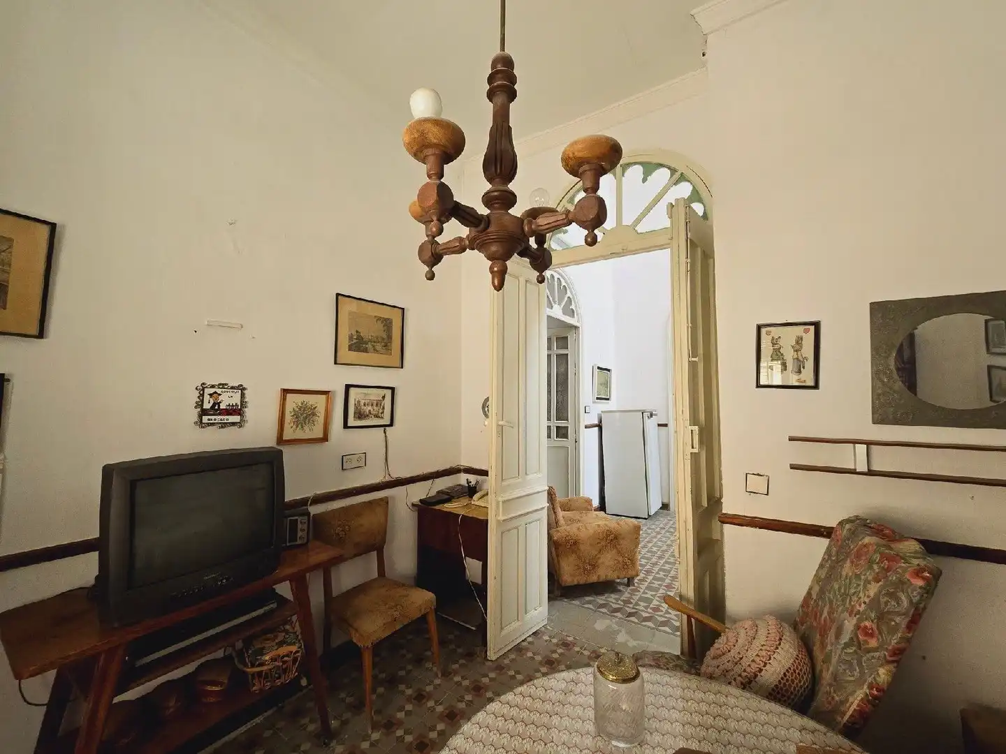 Sala de estar de Casa o chalet en venta en Garrucha con Terraza, Trastero y Amueblado