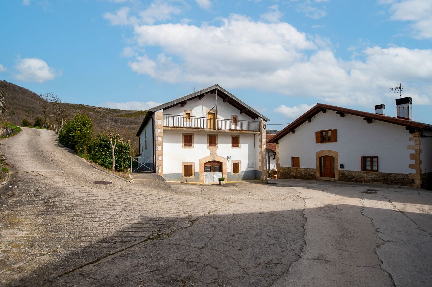 Vista exterior de Pis en venda en Erro